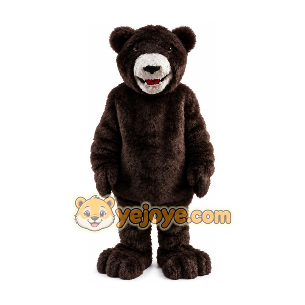 Black Bear Mascot Costume Black Bear Mascot Costume