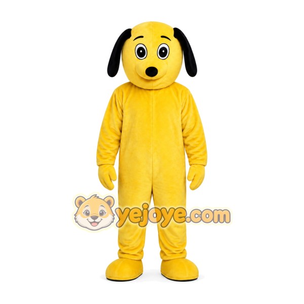 Yellow Dog Mascot Costume for Adult Yellow Dog Mascot Costume for Adult