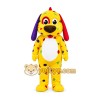 Yellow Dog Puppy Mascot Costume Yellow Dog Puppy Mascot Costume