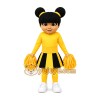 Yellow Dress Cutie Cheer Leader Mascot Costume Yellow Dress Cutie Cheer Leader Mascot Costume