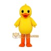 Yellow Duck Mascot Costume