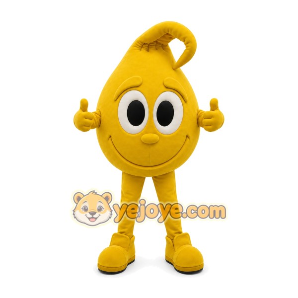 Yellow Lemon Limon Mascot Costume