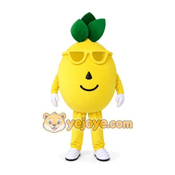Yellow Lemon Party Mascot Costume