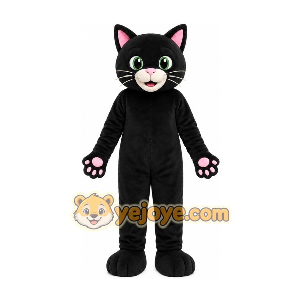 Black Cat Mascot Costume