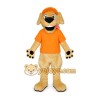 Yellow Retriever Mascot Costume Puppy Dog