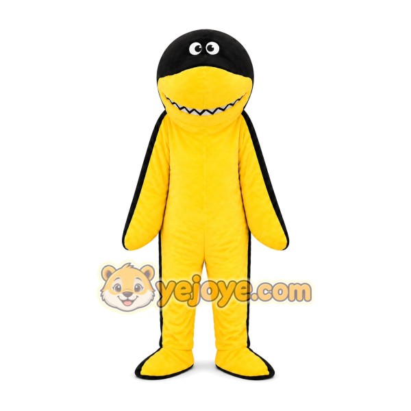 Yellow Shark Costume Wafer Shark Mascot Costume Yellow Shark Costume Wafer Shark Mascot Costume