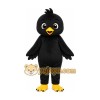 Black Chick Mascot Costume Black Chick Mascot Costume