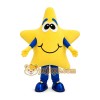 Yellow Star Mascot Costume Yellow Star Mascot Costume