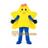 Yellow Star Mascot Star Girl Mascot Costume Yellow Star Mascot Star Girl Mascot Costume