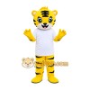 Yellow Tiger Mascot Costume Yellow Tiger Mascot Costume