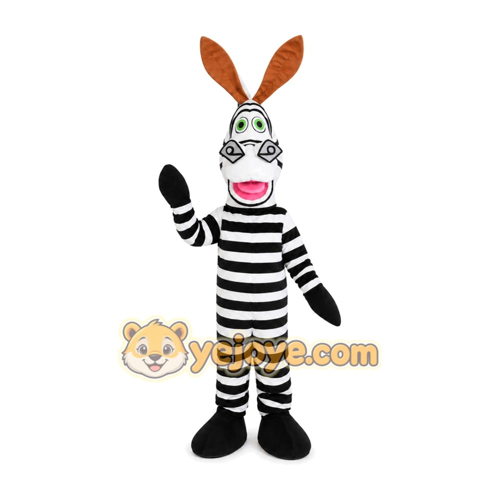 Zebra Mascot Costume Zebra Mascot Costume