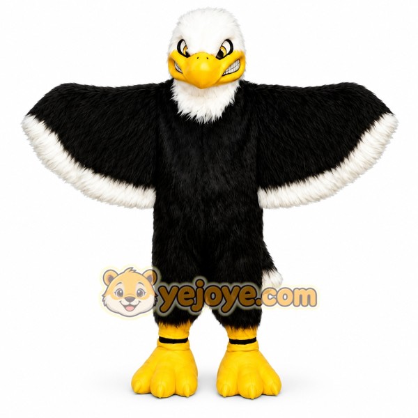 Black Eagle Mascot Costume