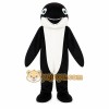 Black Killer Whale Mascot Costume Adult Cartoon Character Black Killer Whale Mascot Costume Adult Cartoon Character