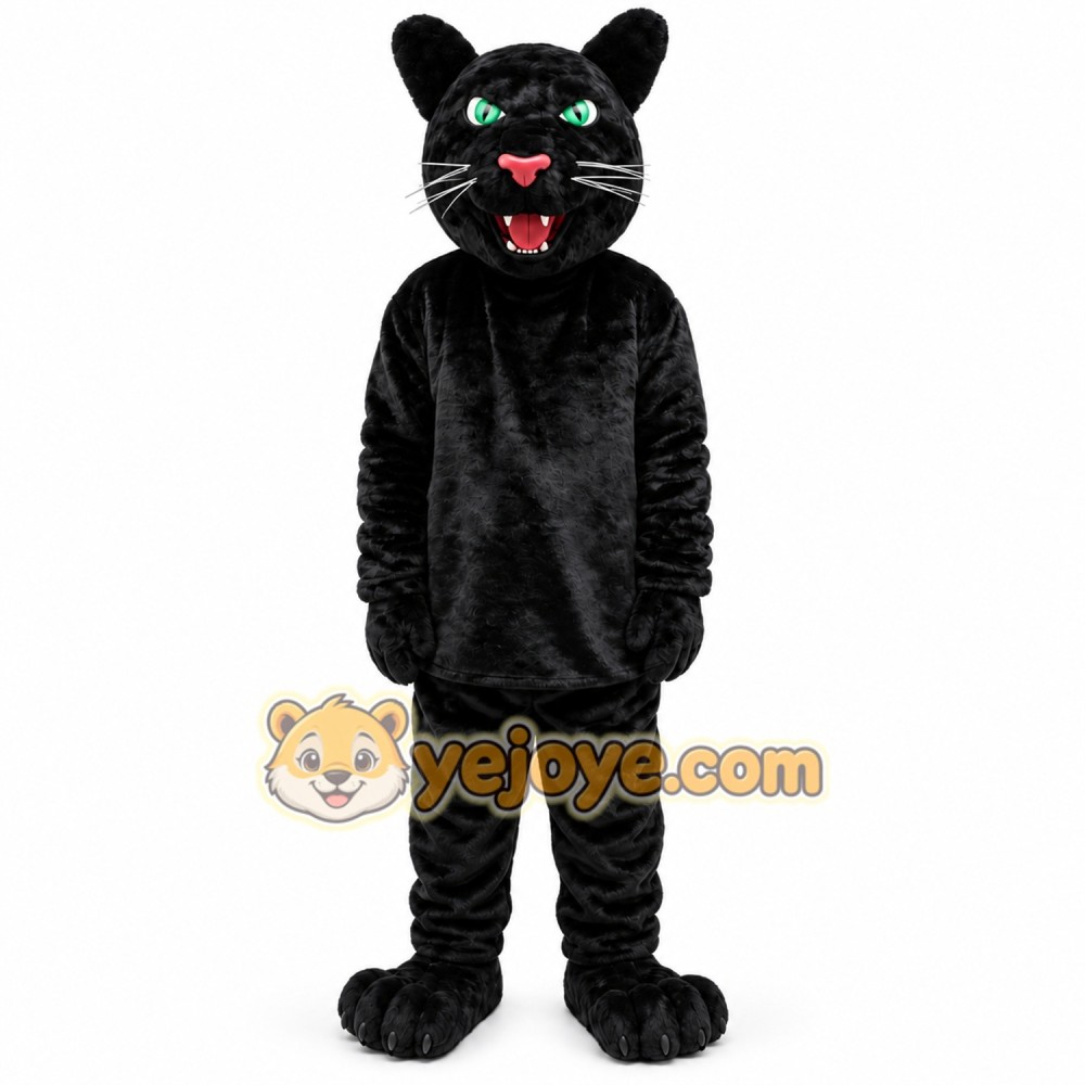 Black Panther Mascot Costume Black Panther Mascot Costume