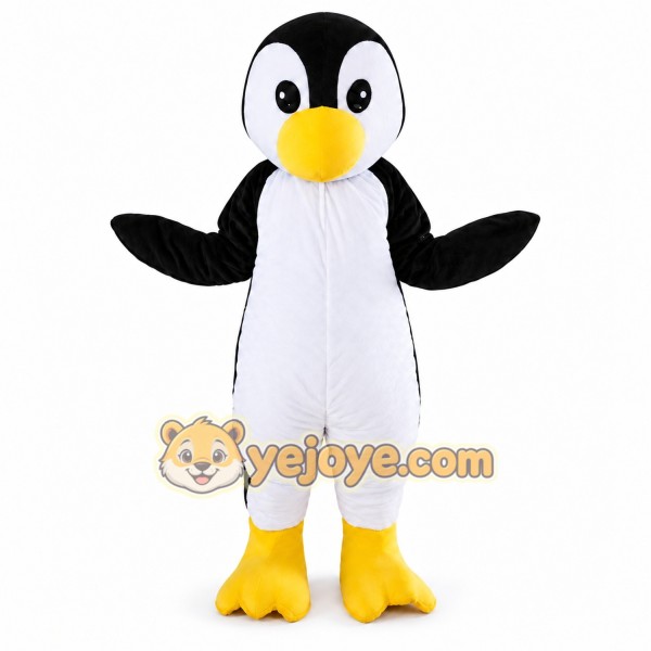 Black Penguin Mascot Costume