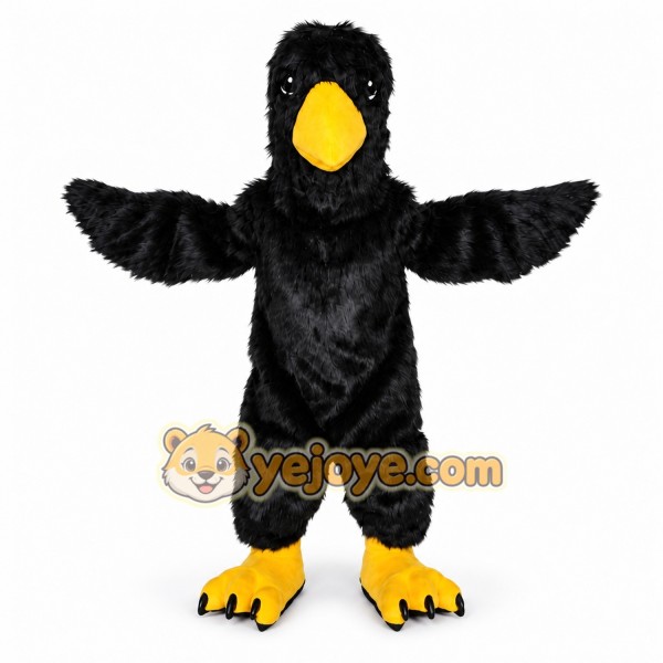 Black Raven Mascot Crow Mascot Costume Anime Cosplay Black Raven Mascot Crow Mascot Costume Anime Cosplay
