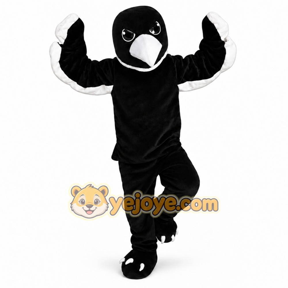 Black White Eagle Mascot Costume for Adult Black White Eagle Mascot Costume for Adult