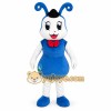 Blue Bee Mascot Costume Blue Bee Mascot Costume