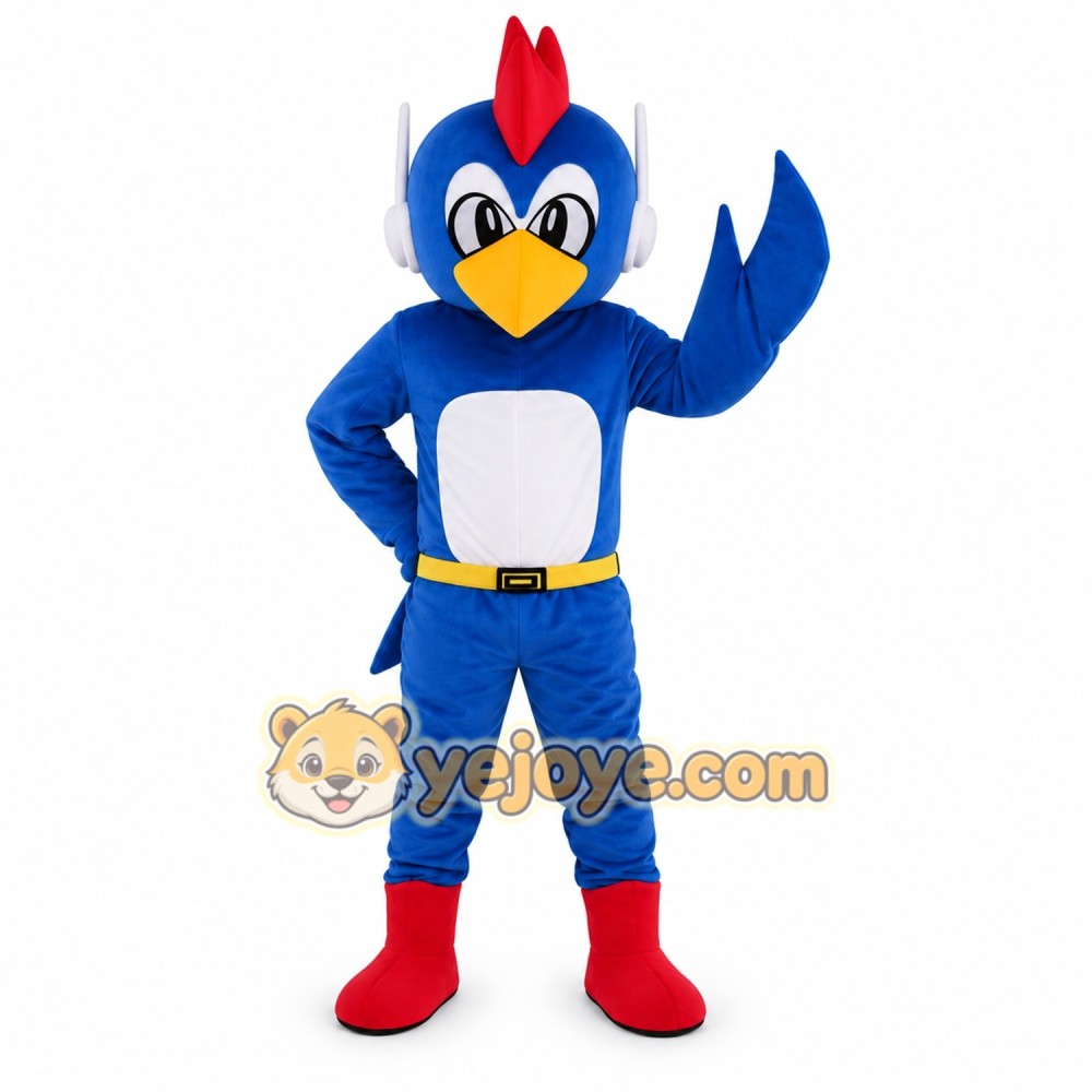 Blue Bird Mascot Costume Blue Bird Mascot Costume
