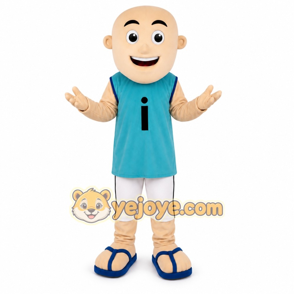 Blue Boy Mascot Costume Cartoon Character Cosplay Blue Boy Mascot Costume Cartoon Character Cosplay