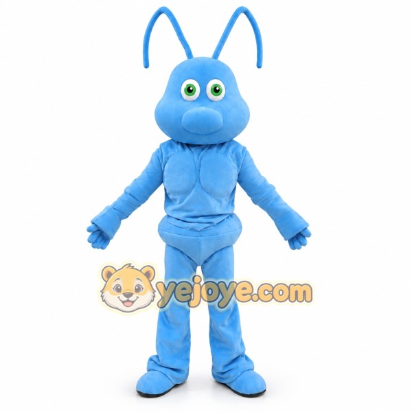 Blue Cartoon Ants Animal Mascot Costume