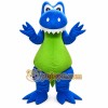 Blue Dragon Mascot Costume Blue Dragon Mascot Costume