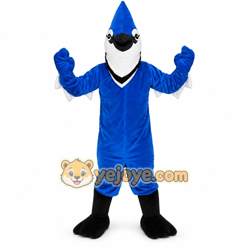 Blue Eagle Animal Mascot Costume Blue Eagle Animal Mascot Costume
