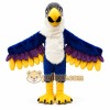 Blue Eagle Mascot Hawk Falcon Mascot Costume