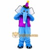 Blue Elephant Mascot Costume Blue Elephant Mascot Costume