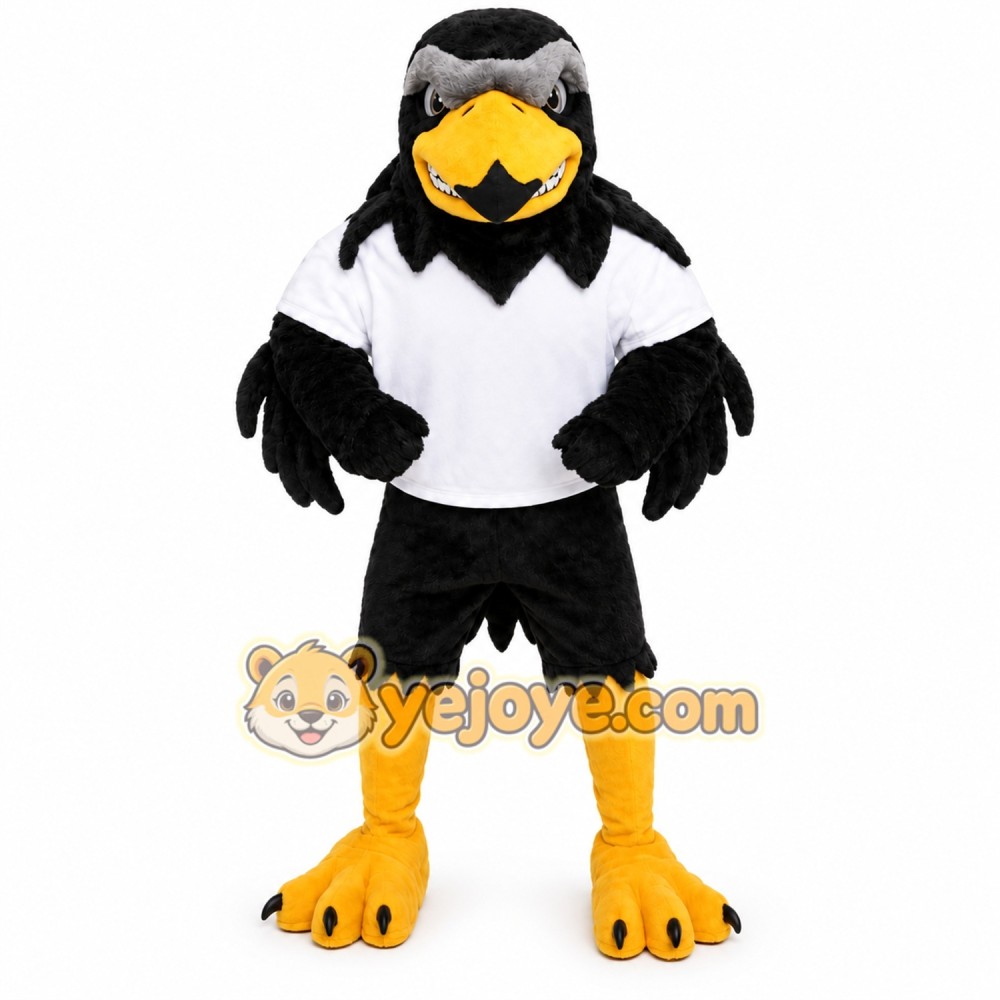 Blue Falcon Mascot Costume Cartoon Character Eagle Bird Blue Falcon Mascot Costume Cartoon Character Eagle Bird