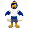 Blue Falcon Mascot Costume Blue Falcon Mascot Costume