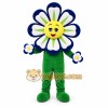 Blue Flower Sunflower Mascot Costume Blue Flower Sunflower Mascot Costume