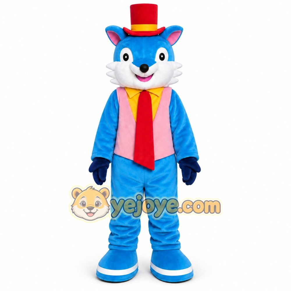 Blue Fox Mascot Costume Cosplay Party Blue Fox Mascot Costume Cosplay Party