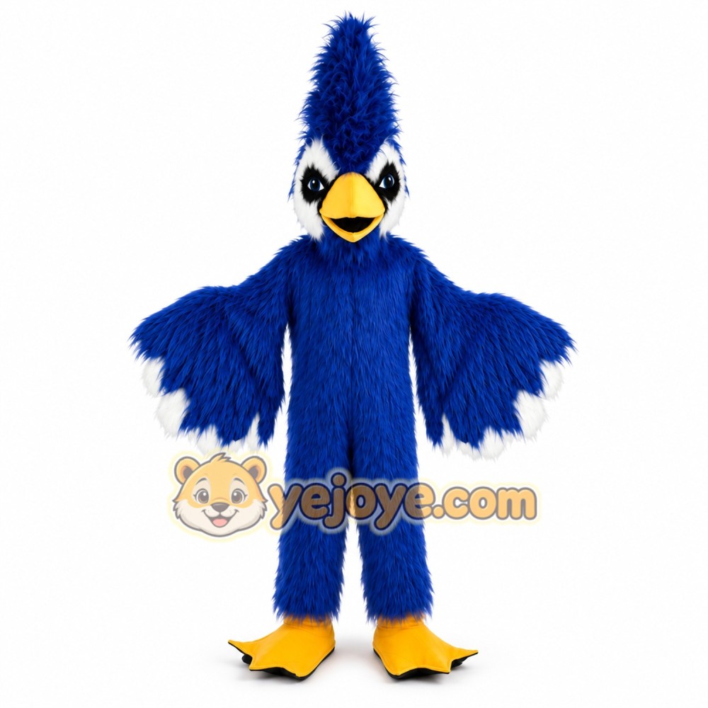 Blue Jay Mascot Costume Bird Cosplay Cartoon Character Blue Jay Mascot Costume Bird Cosplay Cartoon Character
