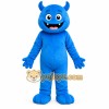 Blue Monster Mascot Costume Blue Monster Mascot Costume