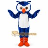 Blue Owl Mascot Costume for Adult