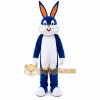 Blue Rabbit Bunny Mascot Costume Blue Rabbit Bunny Mascot Costume