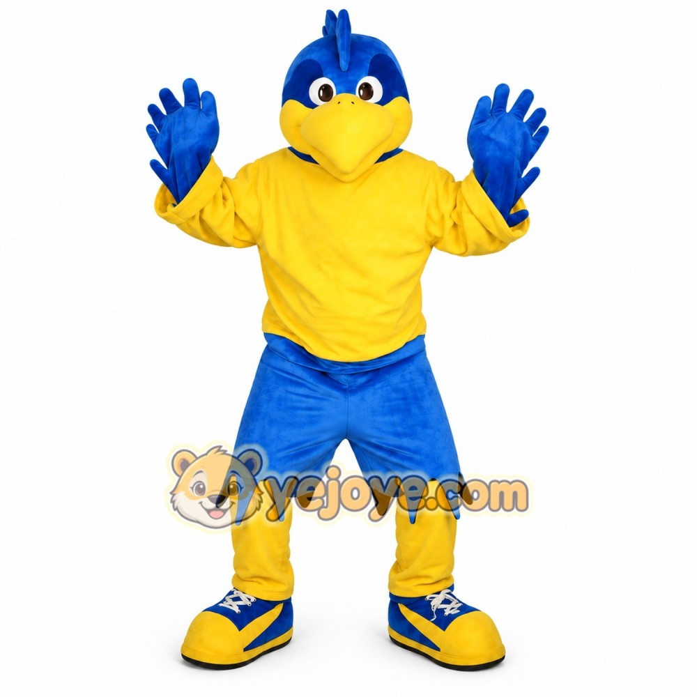 Blue Sport Eagle Mascot Costume for Adult Blue Sport Eagle Mascot Costume for Adult