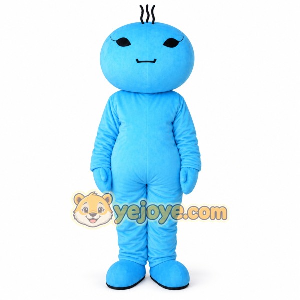 Blue Water Mascot Costume