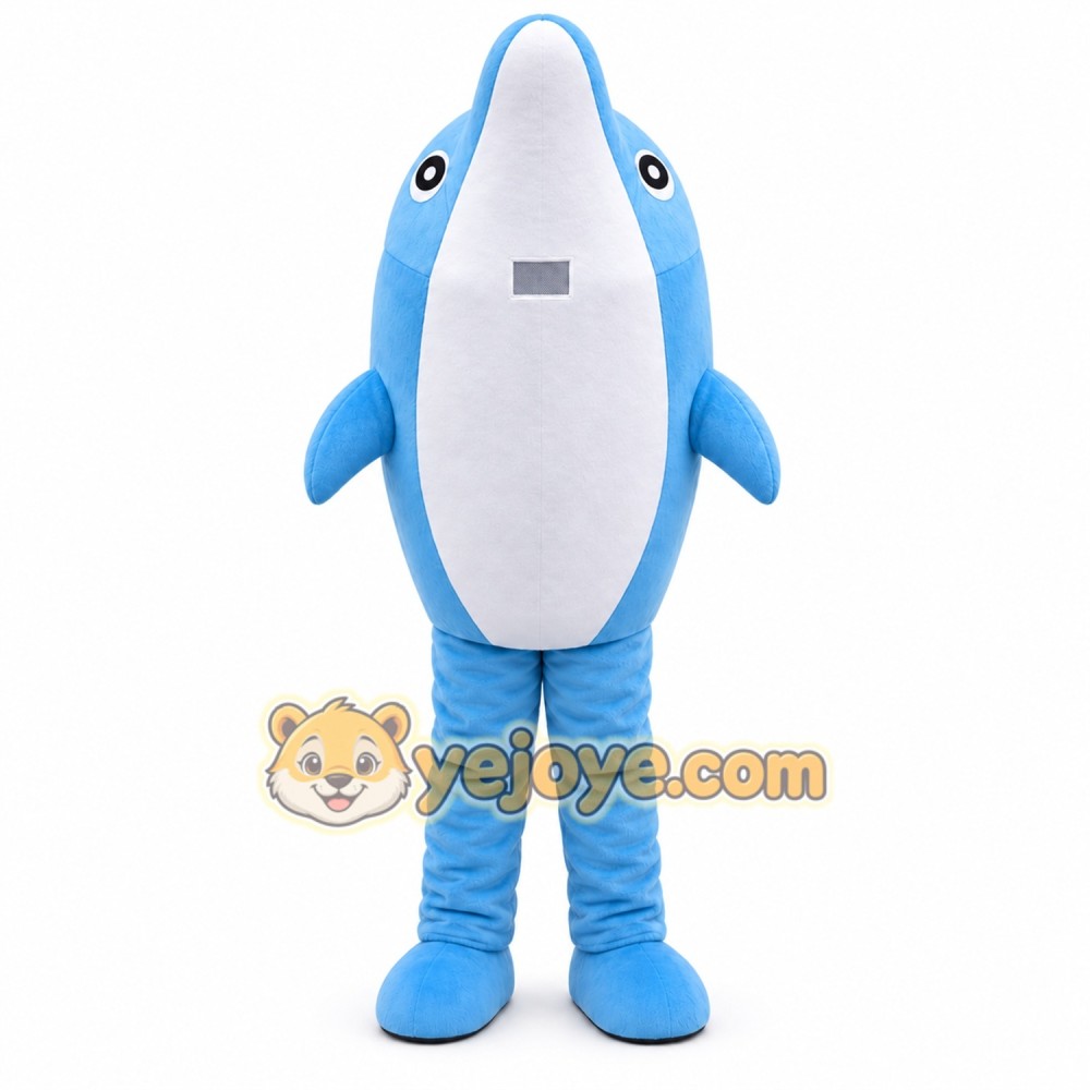 Blue Whale Sea Animal Mascot Costume Blue Whale Sea Animal Mascot Costume