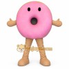 Botarga Dona Chicles Orbit Mascot Costume Botarga Dona Chicles Orbit Mascot Costume