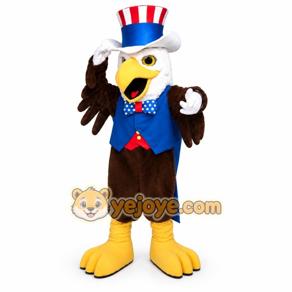 Bowl Eagle Mascot Costume