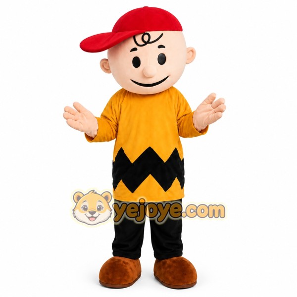 Boy Brown Mascot Costume