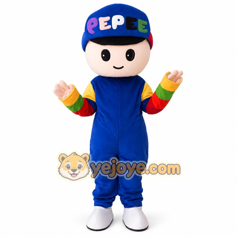 Boy Mascot Ads Cartoon Costume Boy Mascot Ads Cartoon Costume