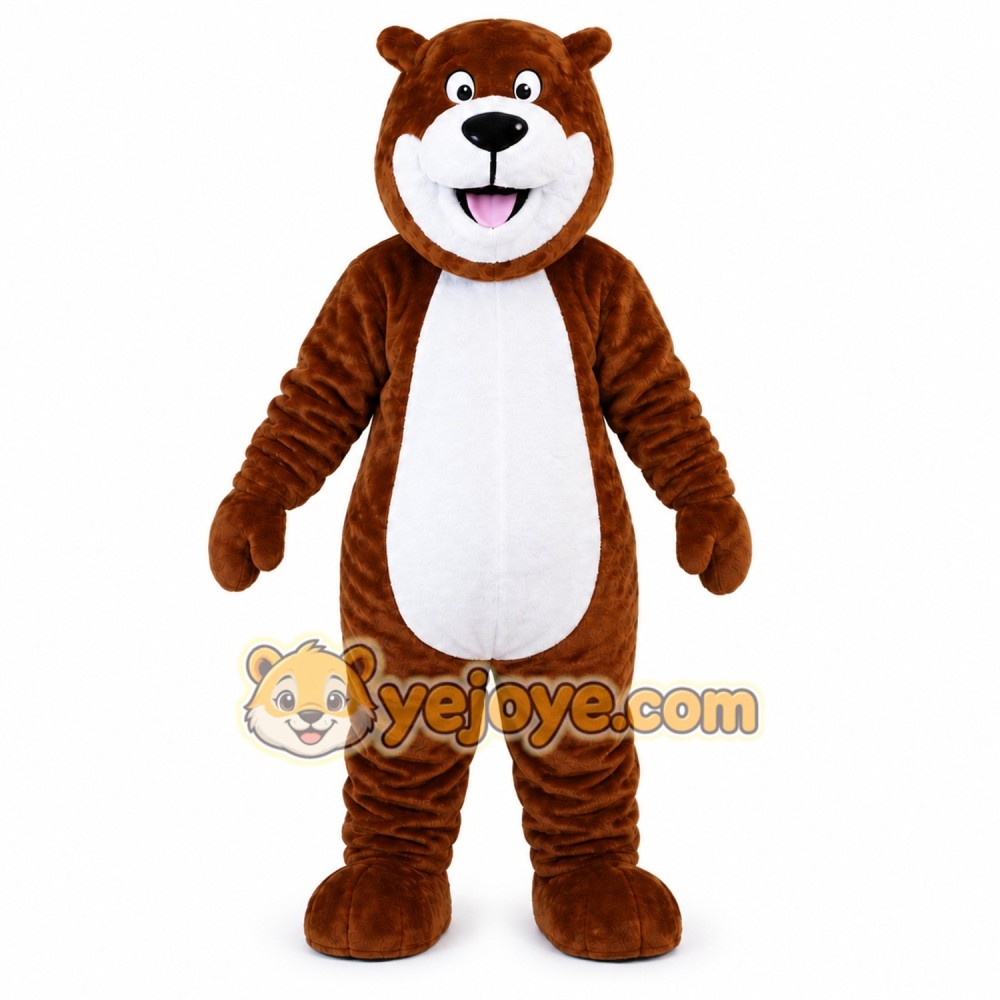 Brown Bear Mascot Costume Brown Bear Mascot Costume
