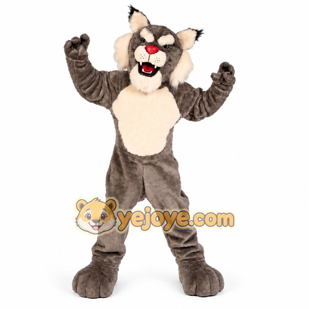 Brown Bengal Wildcat Mascot Costume