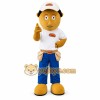 Brown Boy Mascot Costume