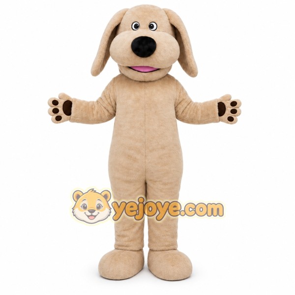 Brown Dog Animal Mascot Costume