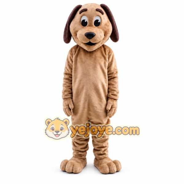 Brown Dog Mascot Costume