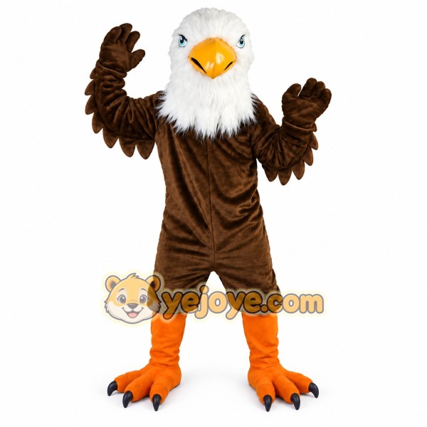 Brown Eagle Bird Mascot Costume for Adult